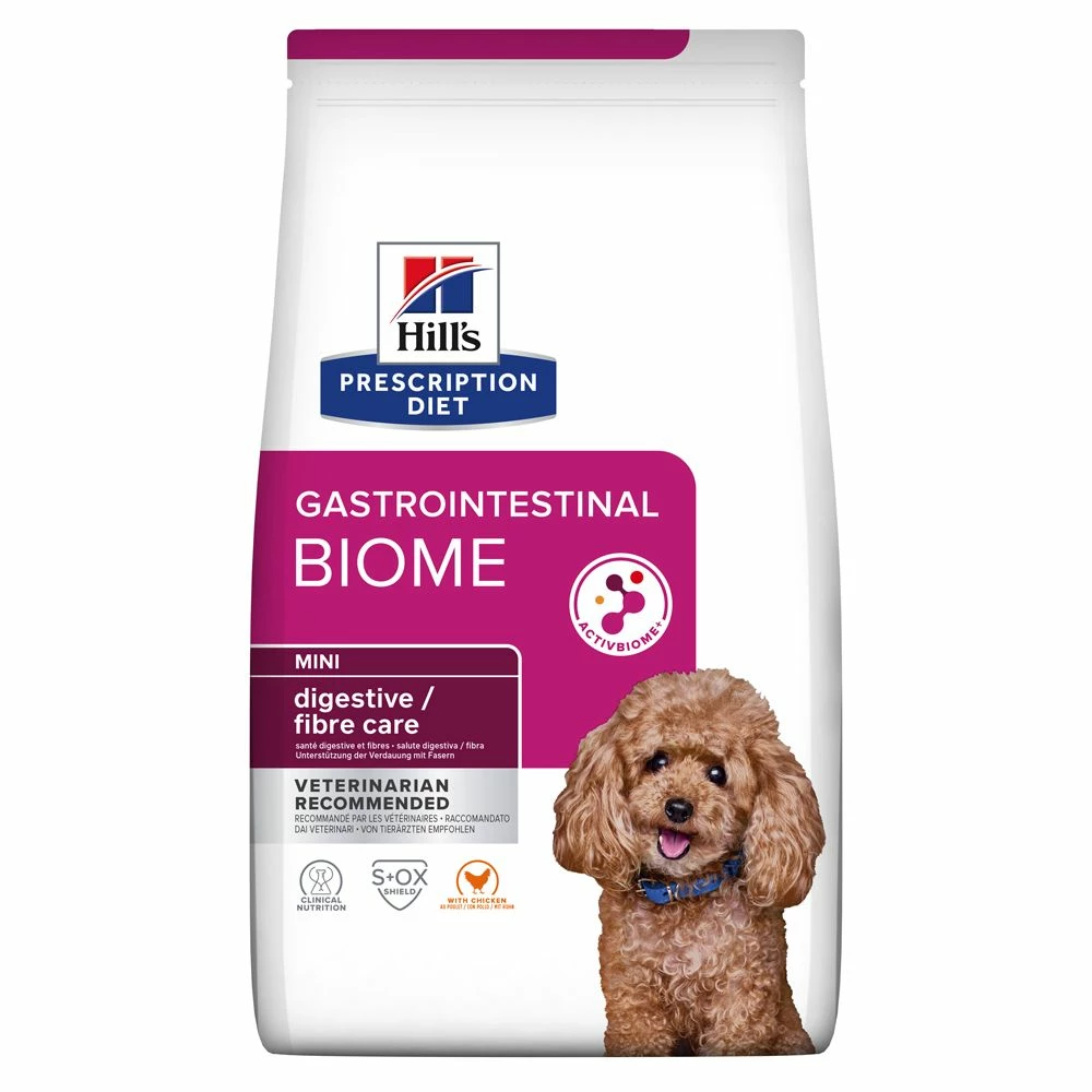 Hill's Prescription Diet Gastrointestinal Biome Mini Croquettes Pour Petit Chien Au Poulet 6 Kg 1 Hill's Prescription Diet Gastrointestinal Biome Mini Croquettes Pour Petit Chien Au Poulet 6 Kg