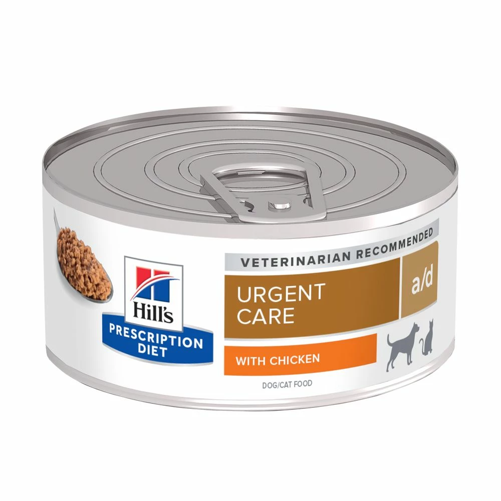 Hill's Prescription Diet A/d Boite Pour Chien Et Chat Au Poulet 156 Gr X 24 1 Hill's Prescription Diet A/d Boite Pour Chien Et Chat Au Poulet 156 Gr X 24