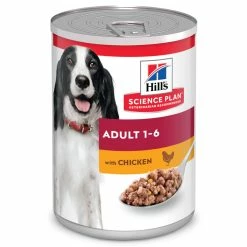 Hill's Science Plan Adult Poulet 12x370g -magasin d'aliments pour chiens 052742803708 2 1