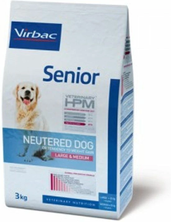 Virbac Veterinary Hpm Senior Neutered Large & Medium Pour Chien 7kg 1 Virbac Veterinary Hpm Senior Neutered Large & Medium Pour Chien 7kg