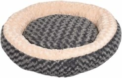 Flamingo Panier Cuddly Rond Gris Dia. 70x18cm