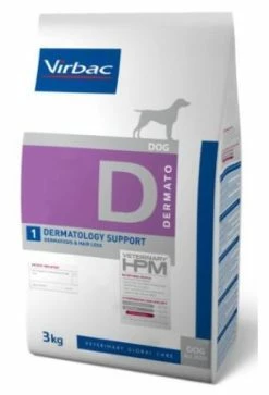 Virbac HPM Dermatology Support D1 Pour Chien 7kg