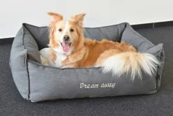 Flamingo Panier Dream Away Rectangulaire Fermeture Eclair Gris 50x40x20cm -magasin d'aliments pour chiens 25fb314e9ab2b3e19a6ac9dc2ff962465591291dcd2a9539bad82e28bf311274