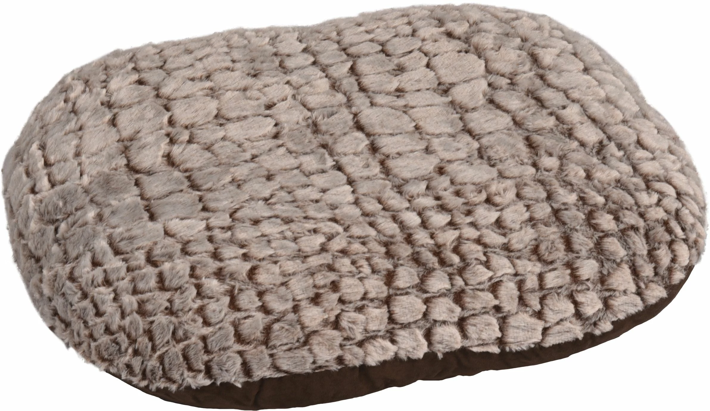 Flamingo Coussin Snoozzy Ovale Fermeture Eclair Brun 60x50x8cm 1 Flamingo Coussin Snoozzy Ovale Fermeture Eclair Brun 60x50x8cm