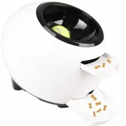 Flamingo Jouet Chien Elton Interactif Distributeur Automatique De Friandises+balles De Tennis 33x24x29cm -magasin d'aliments pour chiens 39b337cc6aa9e4c0c062cb40a83cfa61c956cabac425f5c059ff90c451914165