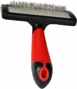 Flamingo Brosse Slicker Douce L + Poignée