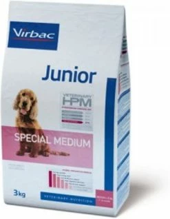 Virbac Veterinary Hpm Junior Special Medium Pour Chien 12kg