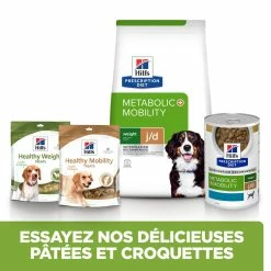 Hill's Prescription Diet Metabolic + Mobility Croquettes Pour Chien Au Poulet 12Kg -magasin d'aliments pour chiens 52742000633 5 FR