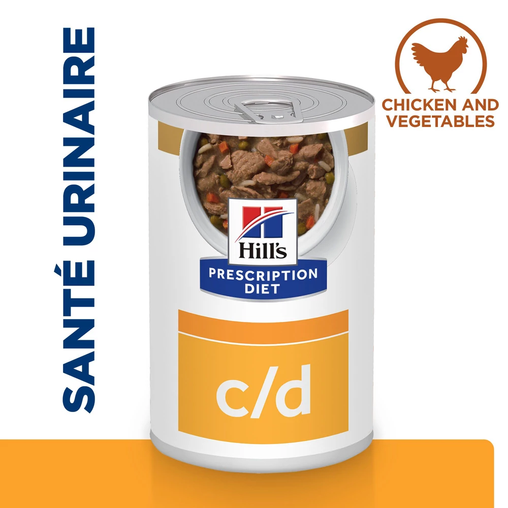 Hill's Prescription Diet C/D Multicare Boîtes Pour Chien Poulet Et Légumes - 12 X 354g 2 Hill's Prescription Diet C/D Multicare Boîtes Pour Chien Poulet Et Légumes - 12 X 354g – Image 2