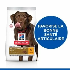 Hill's Science Plan Adult Healthy Mobility Croquettes Pour Grand Chien Au Poulet 14 Kg -magasin d'aliments pour chiens 52742026015 2 science plan healthy mobility chien adulte large croquettes poulet