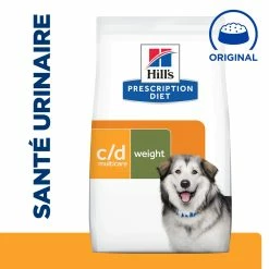 Hill's Prescription Diet C/D Urinary Multicare + Metabolic Croquettes Pour Chien 1,5 Kg -magasin d'aliments pour chiens 52742037394 1 FR 1