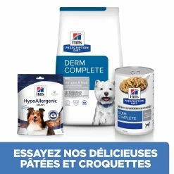 Hill's Prescription Diet Derm Complete Mini Croquettes Pour Petit Chien - 1 Kg 12 Hill's Prescription Diet Derm Complete Mini Croquettes Pour Petit Chien - 1 Kg -magasin d'aliments pour chiens 52742038797 5 FR 1