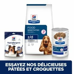 Hill's Prescription Diet Canine Z/D Ultra Sans Allergènes Boîtes - 12 X 370g 12 Hill's Prescription Diet Canine Z/D Ultra Sans Allergènes Boîtes - 12 X 370g -magasin d'aliments pour chiens 52742039732 5 FR