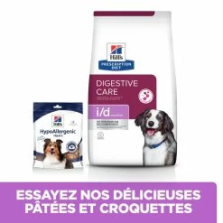 Hill's Prescription Diet I/D Sensitive Digestive Croquettes Pour Chien Et Chiot Oeuf & Riz - 4Kg 12 Hill's Prescription Diet I/D Sensitive Digestive Croquettes Pour Chien Et Chiot Oeuf & Riz - 4Kg -magasin d'aliments pour chiens 52742040592 5 FR 1