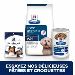 Hill's Prescription Diet Z/D Mini Food Sensitivities 1Kg 13 Hill's Prescription Diet Z/D Mini Food Sensitivities 1Kg -magasin d'aliments pour chiens 52742040622 5 FR