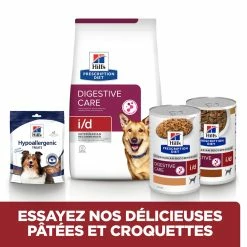 Hill's Prescription Diet I/D Digestive Croquettes Pour Chien Et Chiot Au Poulet 1,5 Kg 12 Hill's Prescription Diet I/D Digestive Croquettes Pour Chien Et Chiot Au Poulet 1,5 Kg -magasin d'aliments pour chiens 52742043166 5 FR 1