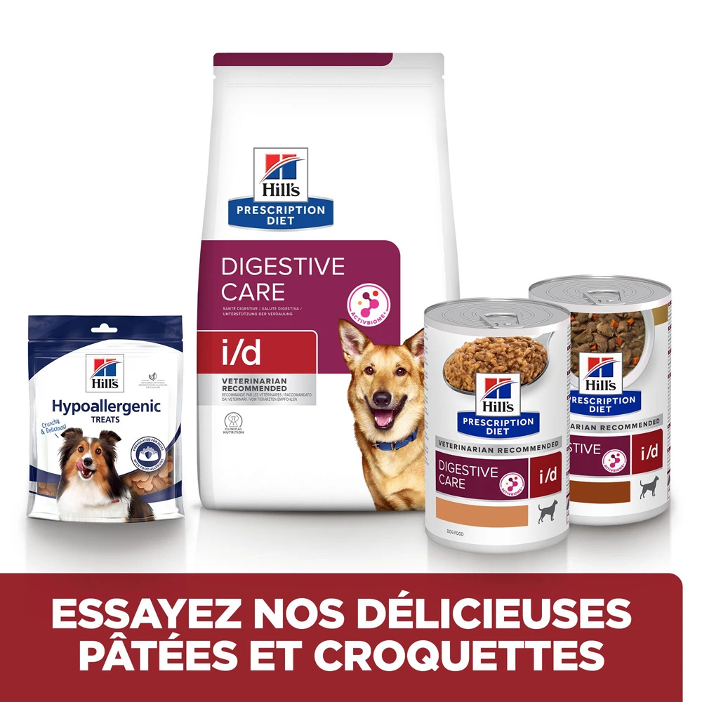 Hill's Prescription Diet I/D Digestive Croquettes Pour Chien Et Chiot Au Poulet 1,5 Kg 6 Hill's Prescription Diet I/D Digestive Croquettes Pour Chien Et Chiot Au Poulet 1,5 Kg – Image 6