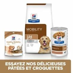 Hill's Prescription Diet J/D Mobility Croquettes Pour Chien Au Poulet - 4Kg -magasin d'aliments pour chiens 52742045740 5 FR 1