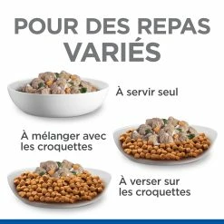Hill's Science Plan Healthy Cuisine Mijoté Pour Chien Adulte Au Poulet Et Légumes Ajoutés -magasin d'aliments pour chiens 52742050393 9 FR science plan chien adult healthy cuisine mijotes sachet repas poulet boeuf 12x90g