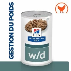 Hill's Prescription Diet W/D Pour Chien 12x370g 8 Hill's Prescription Diet W/D Pour Chien 12x370g -magasin d'aliments pour chiens 52742053073 1 FR