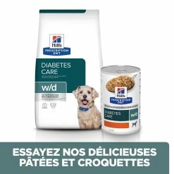 Hill's Prescription Diet W/D Pour Chien 12x370g 12 Hill's Prescription Diet W/D Pour Chien 12x370g -magasin d'aliments pour chiens 52742053073 5 FR
