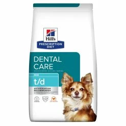 Hill's Prescription Diet T/D Croquettes Pour Petit Chien Au Poulet - 3Kg