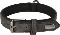 Flamingo Collier Delu Noir 31/39cm 20mm