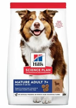 Hill's Science Plan Mature Adult Medium Agneau & Riz Pour Chien 2,5kg
