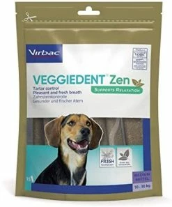Virbac Veggiedent Zen Lamelles Pour Chien 10-30kg M 350G