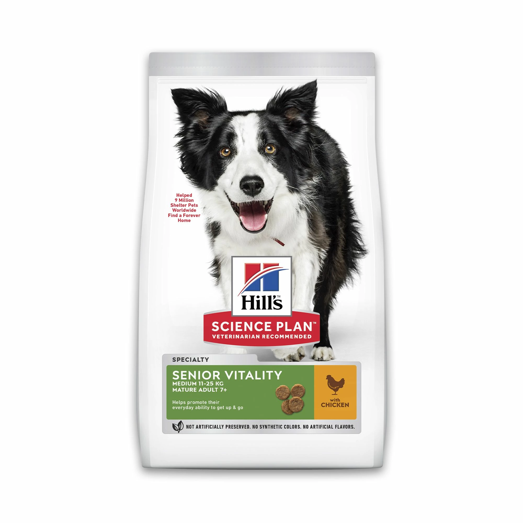 Hill's Science Plan Aliment Pour Chien Mature De Race Moyenne Senior Vitality 2.5 Kg 1 Hill's Science Plan Aliment Pour Chien Mature De Race Moyenne Senior Vitality 2.5 Kg