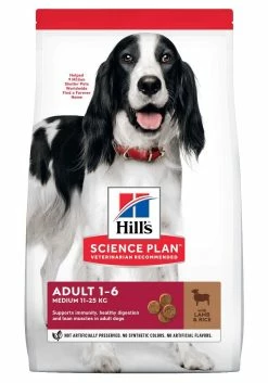 Hill's Hill’s Science Plan Adult Medium Agneau Et Riz 2,5kg