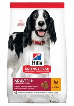 Hill's Science Plan Adult Medium Pour Chien 2,5kg