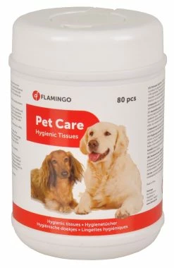 Flamingo Lingettes Yeux-Oreilles 80pcs