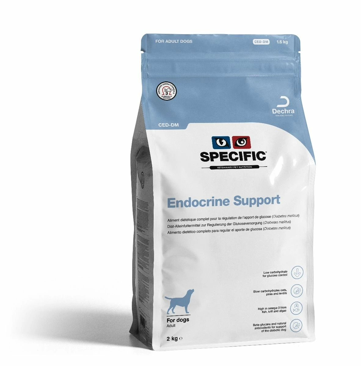 Specific Ced Endocrine Support Pour Chien 6kg (3x2kg) 1 Specific Ced Endocrine Support Pour Chien 6kg (3x2kg)