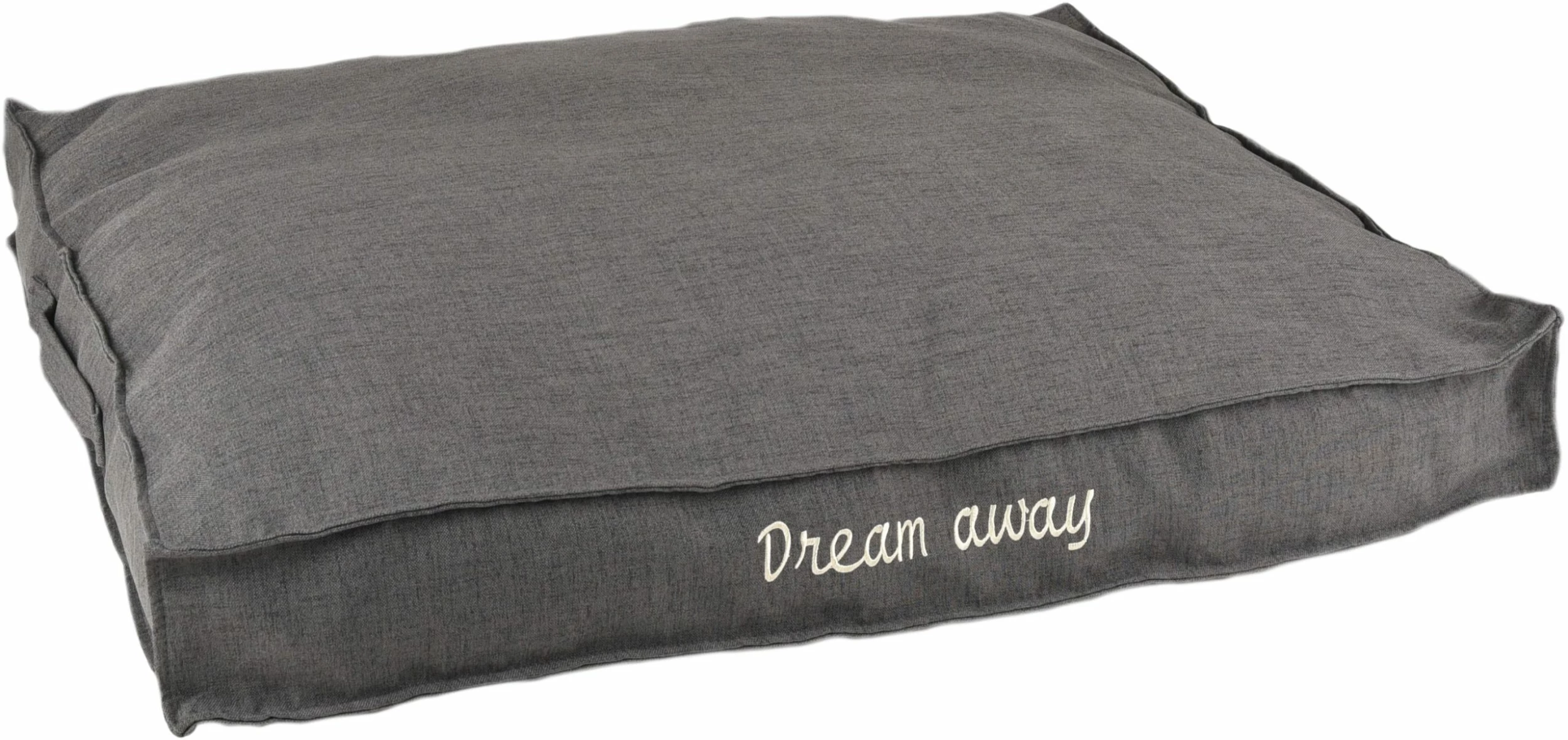 Flamingo Coussin Dream Away Rectangulaire+rebord+fermeture Eclair Gris 80x60x10cm 1 Flamingo Coussin Dream Away Rectangulaire+rebord+fermeture Eclair Gris 80x60x10cm