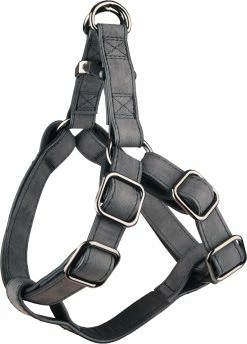 Flamingo Harnais Step&go Delu Noir 45-65cm 20mm