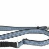 Flamingo Laisse Pour Le Jogging + Ceinture Ventrale Rono Bleu Laisse 180-250cm / Ceinture 79,5-140cm