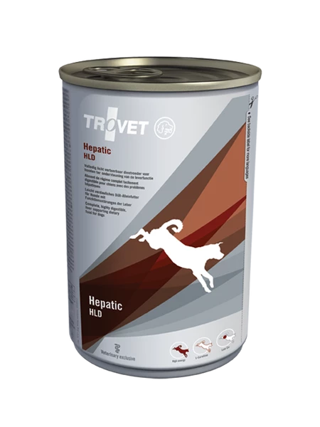 Trovet Hld Hepatic Pour Chien 6x400g 1 Trovet Hld Hepatic Pour Chien 6x400g