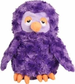 Flamingo Jouet Chien Lorio Peluche Hibou Small Pourpre 20cm