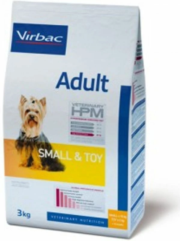 Virbac Veterinary Hpm Adult Small & Toy Pour Chien 3kg 1 Virbac Veterinary Hpm Adult Small & Toy Pour Chien 3kg