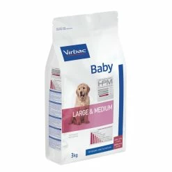 Virbac Veterinary Hpm Baby Large & Medium Pour Chien 3kg -magasin d'aliments pour chiens HPM Chien Baby Large Medium 3Kg 2 FR