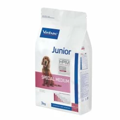 Virbac Veterinary Hpm Junior Special Medium Pour Chien 3kg -magasin d'aliments pour chiens HPM Chien Junior Special Medium 3Kg 1 FR