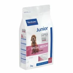Virbac Veterinary Hpm Junior Special Medium Pour Chien 3kg -magasin d'aliments pour chiens HPM Chien Junior Special Medium 3Kg 2 FR