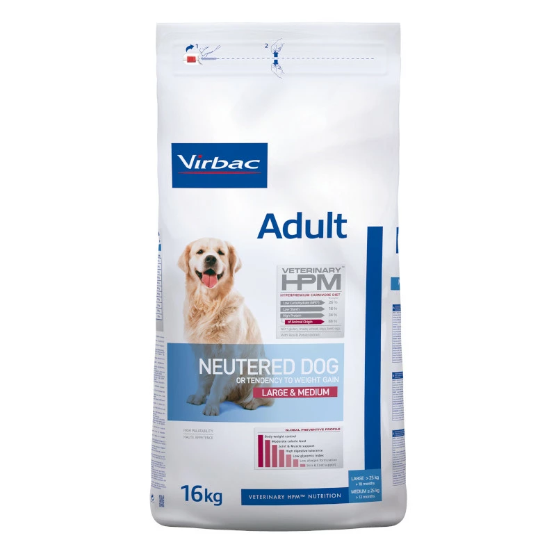 Virbac Veterinary Hpm Adult Neutered Large & Medium Pour Chien 3kg 7 Virbac Veterinary Hpm Adult Neutered Large & Medium Pour Chien 3kg – Image 7
