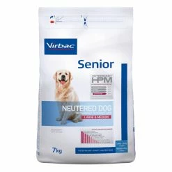 Virbac Veterinary Hpm Senior Neutered Large & Medium Pour Chien 3kg -magasin d'aliments pour chiens HPM Neutered Chien Senior LM 7Kg 4 FR