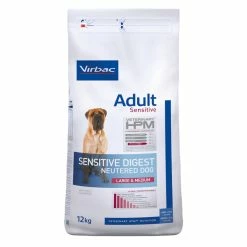 Virbac HPM Adult Sensitive Digest Neut Large & Medium Pour Chien 3kg -magasin d'aliments pour chiens HPM Neutered Chien Sensi Digest Adult LM 12Kg 4 FR