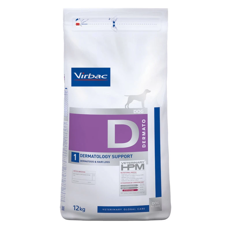 Virbac HPM Dermatology Support D1 Pour Chien 3kg 6 Virbac HPM Dermatology Support D1 Pour Chien 3kg – Image 6