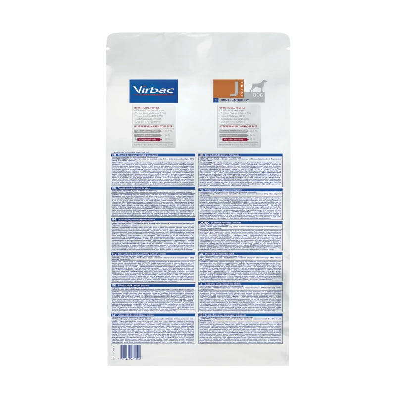 Virbac HPM Joint & Mobility J1 Pour Chien 3kg 4 Virbac HPM Joint & Mobility J1 Pour Chien 3kg – Image 4