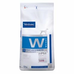 Virbac HPM Weight Loss & Diabetes W1 Pour Chien 3kg -magasin d'aliments pour chiens VET HPM Chien Weight Loss Diabetes 12kg 5 FR
