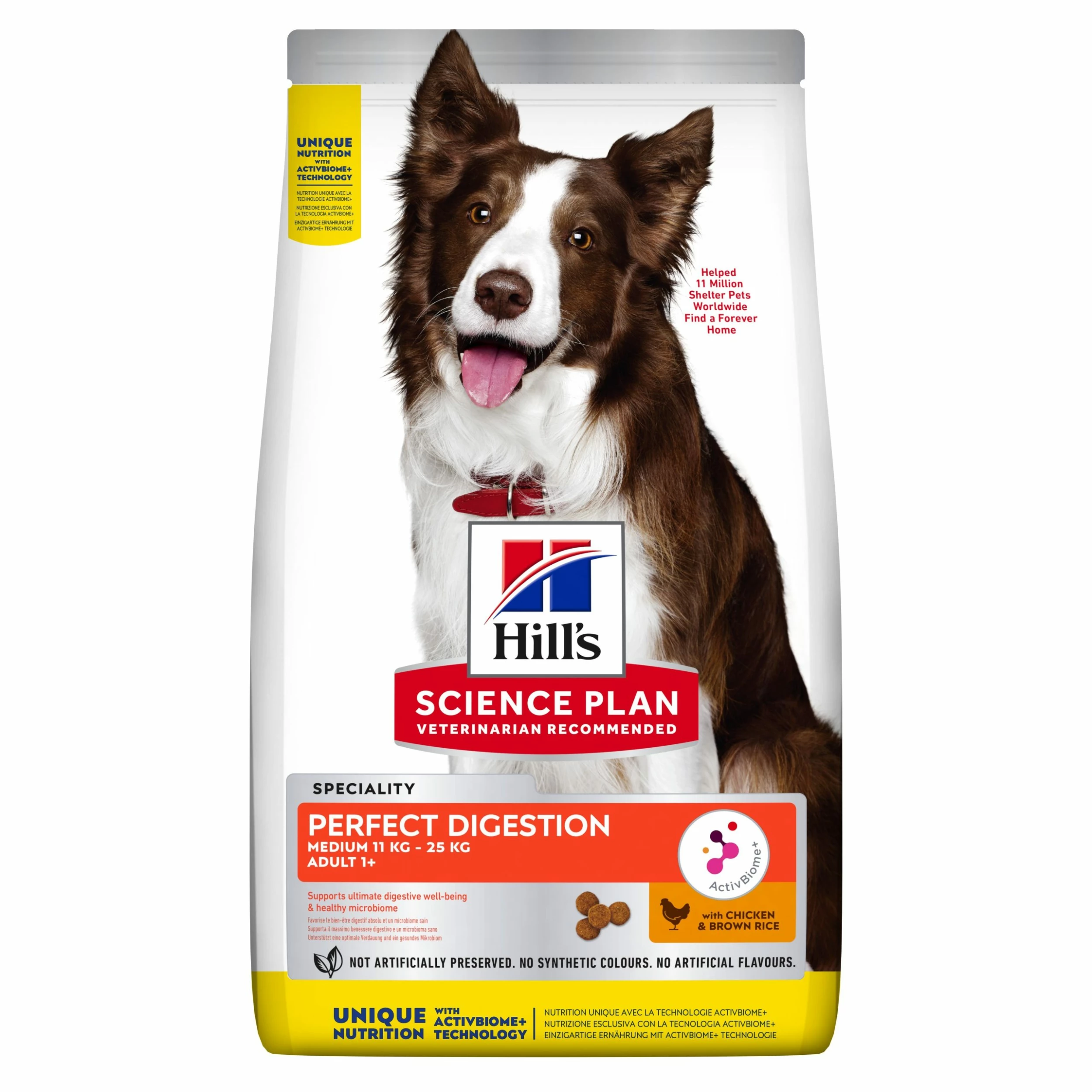 Hill's Science Plan Perfect Digestion Medium Croquettes Pour Chien 14kg 1 Hill's Science Plan Perfect Digestion Medium Croquettes Pour Chien 14kg